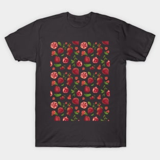 Pomegranate pattern T-Shirt